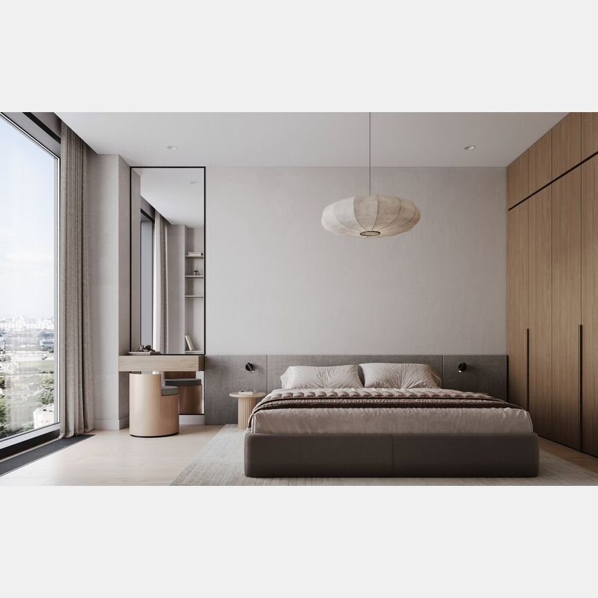 1-к. квартира, 43 м², 35/55 эт.