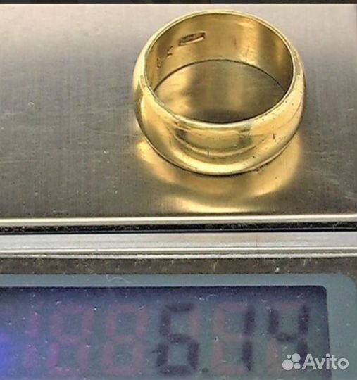 Обручальное кольцо серебро 875 пробы