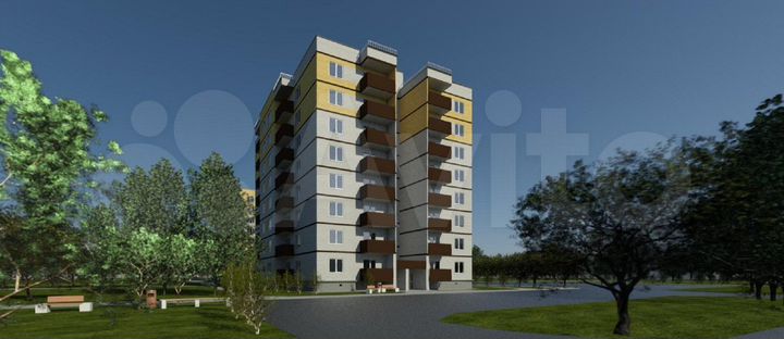 2-к. квартира, 47,9 м², 4/8 эт.