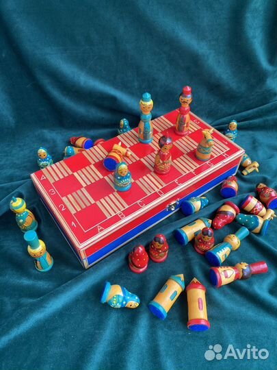 Шахматы СССР №32 деревянные