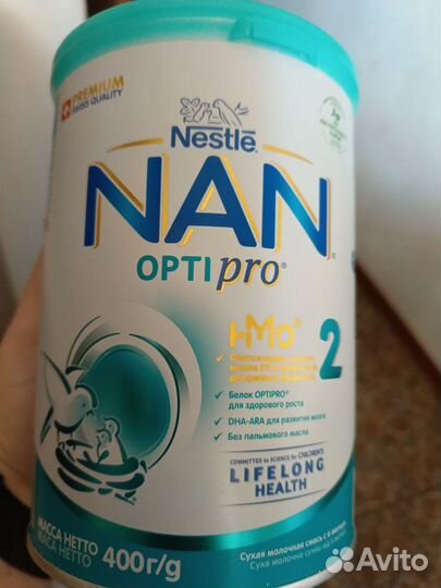 Детская смесь нан оптипро 2