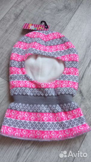 Шапка шлем для девочки новая