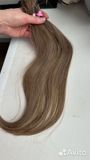 Волосы для наращивания натуральные бу