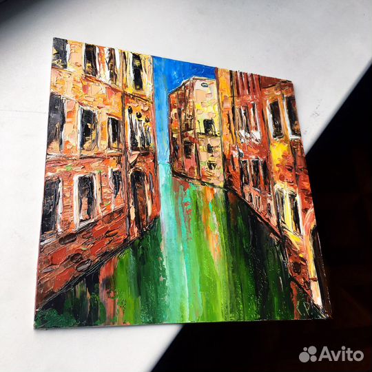 Картина масло холст пейзаж море заказ