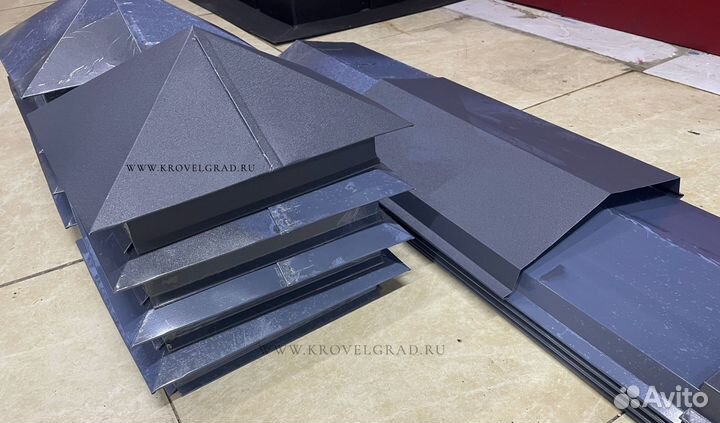 Парапетные крышки и отливы на заказ -купить в Мо