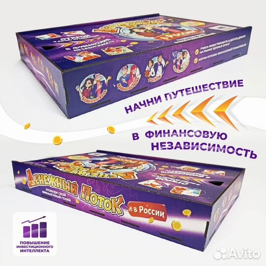 Настольная бизнес-игра денежный поток