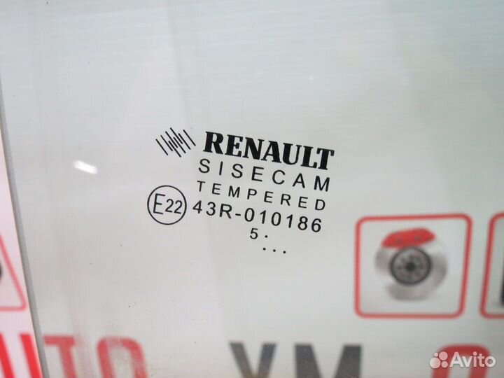 Стекло двери переднее правое Renault Sandero 2