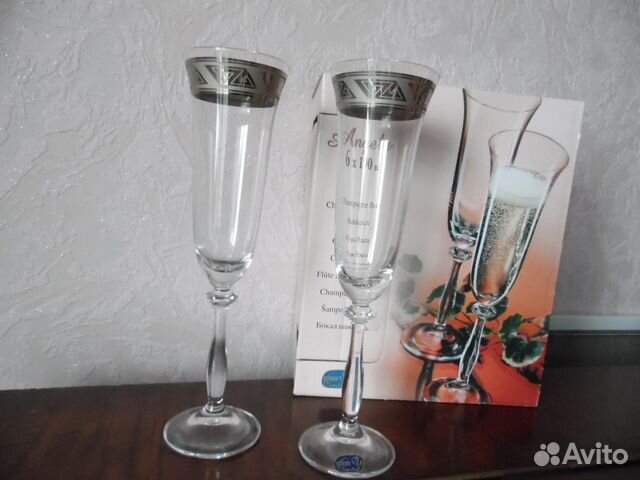 Бокалы новые Чехия