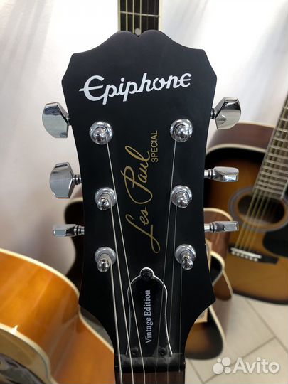 Электрогитара epiphone LES paul special VE vintage