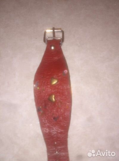 Кожаный браслет