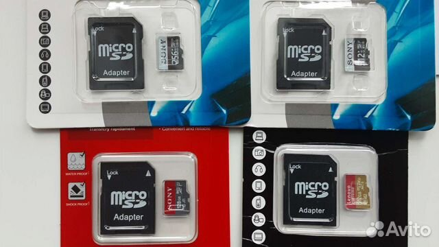 Карта памяти MicroSD 32 Гб объявление продам