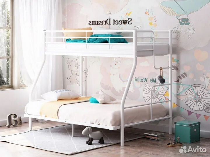 Детская кровать двухъярусная