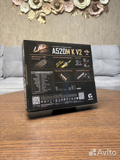 Материнская плата Gigabyte A520M K V2