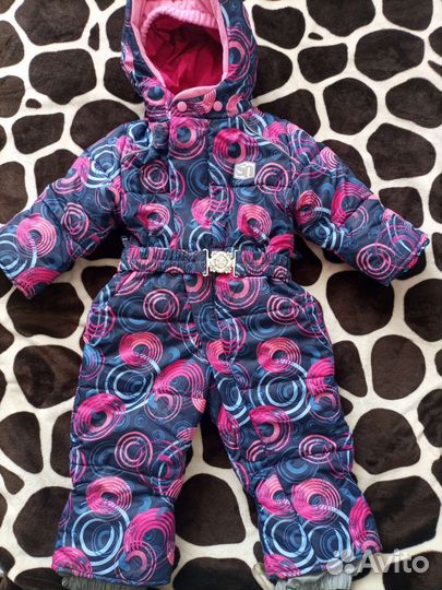 Комбинезон демисезонный для девочки 92