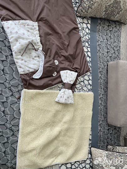 Конверт на выписку/ в коляску зима-весна