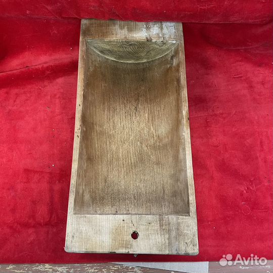 Старинное деревянное корыто корытце деревянная