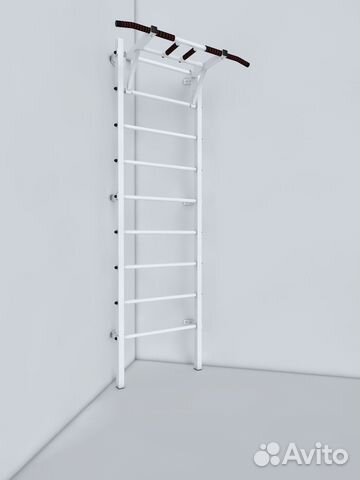 Угловая шведская стенка + турник 3 хвата 40х40 бе