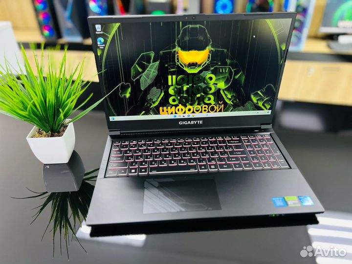 Игровой ноутбук intel Core i5-12500H/RTX 4060/SSD