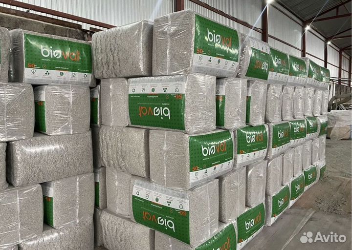 Эковата оптом от 300 упаковок (от 4,5 тонн)