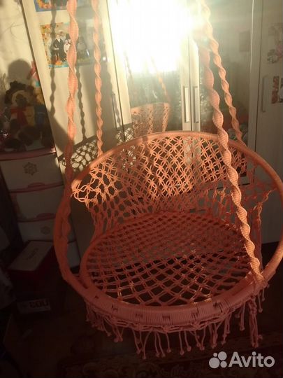 Садовая качеля подвесная