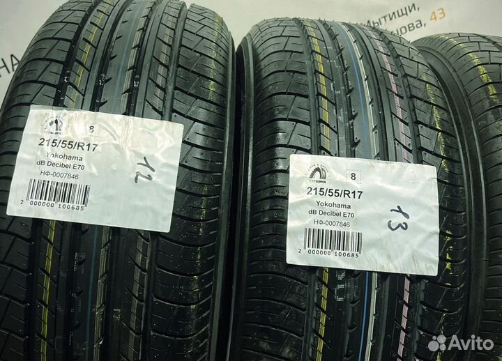 Yokohama dB Decibel E70 215/55 R17 94Y