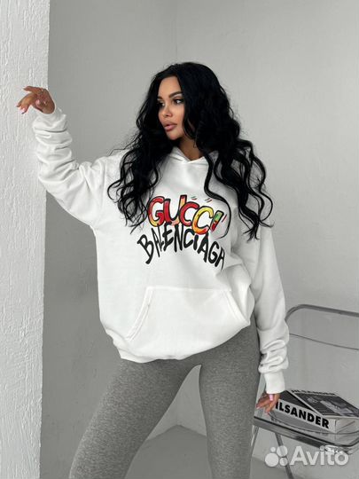 Свитшоты женские balenciaga gucci