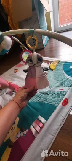 Развивающий коврик tiny love принцесса