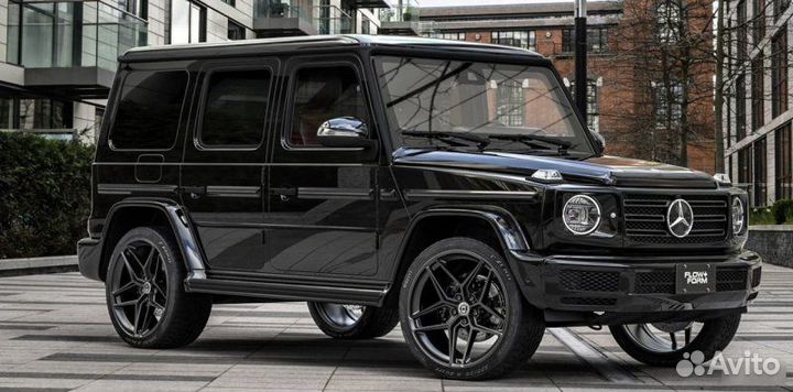 Кованые диски в стиле HRE для Mercedes G-class R20