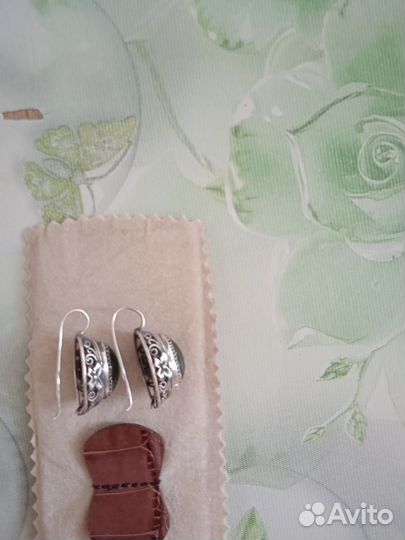 Серебряные серьги
