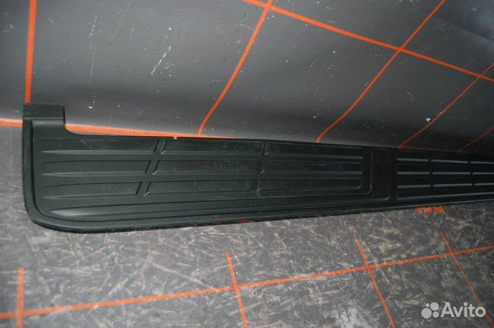 Накладка подножки порога-Toyota Land Cruiser Prado