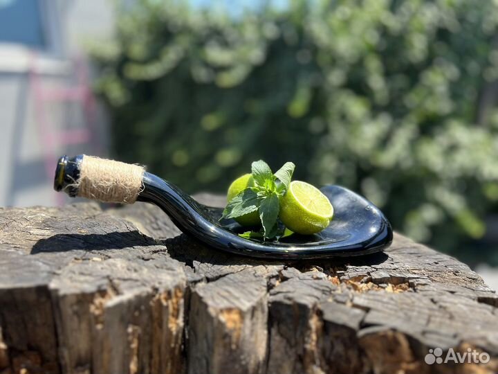 Тарелка бутылка