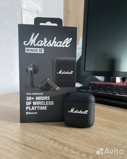 Беспроводные наушники marshall minor 4