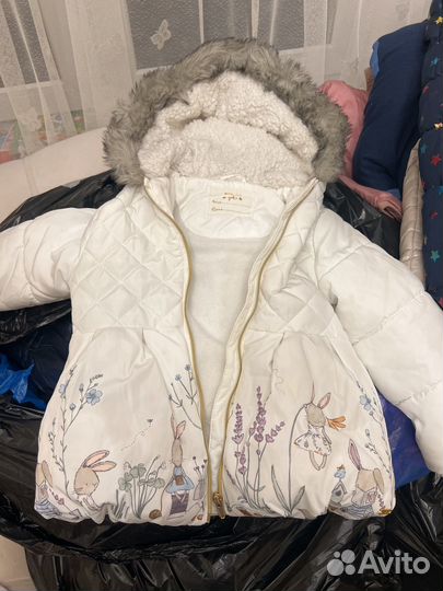 Куртка для девочки демисезонная 98
