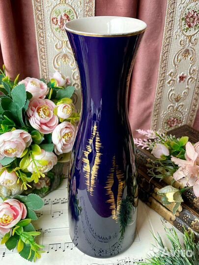 Ваза для цветов фарфор Kobalt