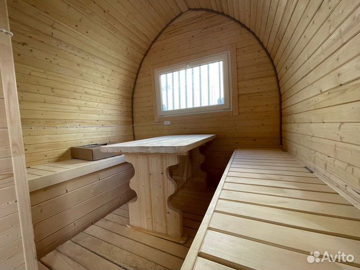 Баня бочка викинг