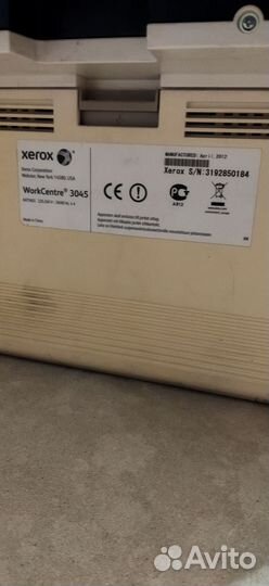 Xerox workcentre 3045