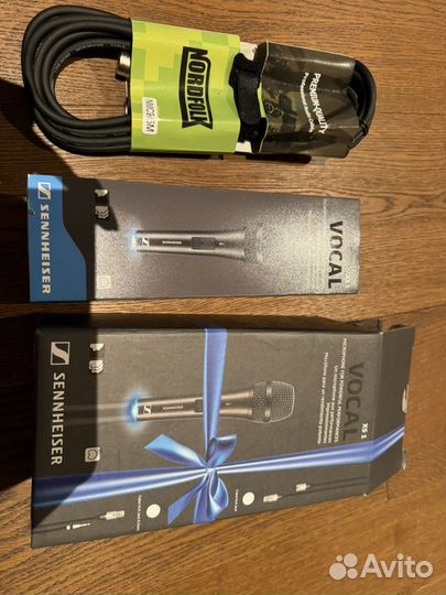 Микрофон Sennheiser XS1 + кабель XLR-XLR, 5 м