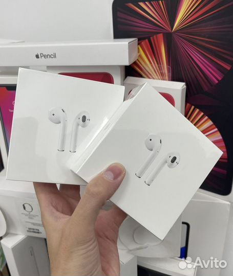 Новые Apple Airpods 2 Оригинал