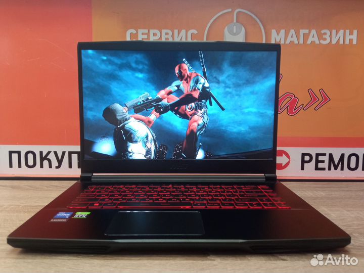 Крутой Ноутбук Msi Для тебя Rtx 3050 Ti Core i5