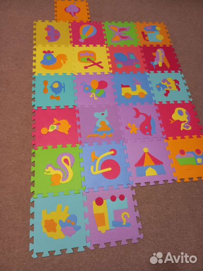 Коврик пазл