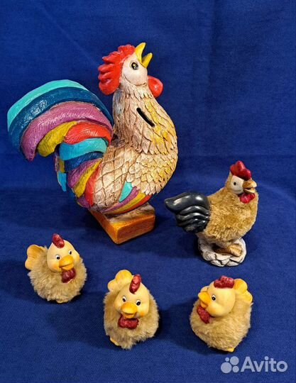 Финурки петухи и цыплята