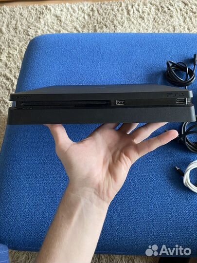 PS4 slim 500gb + 460 игр