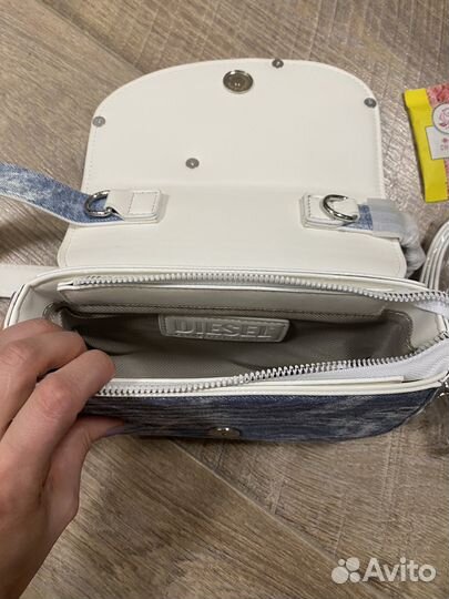 Сумка дизель джинсовая