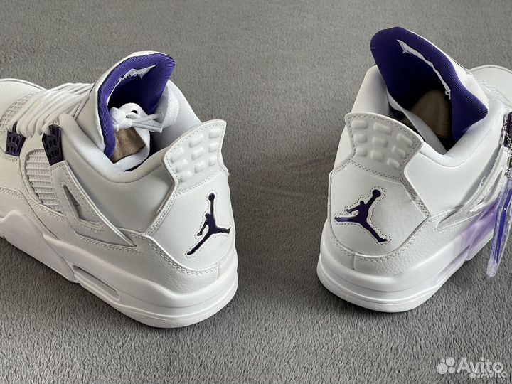 Кроссовки Nike Air Jordan 4 metallic purple