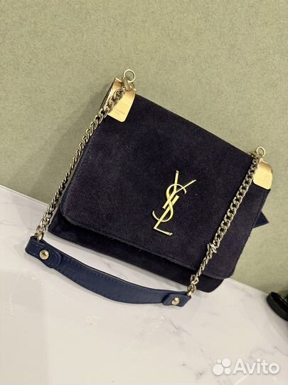 Сумка ysl замша