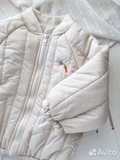 Куртка бомбер, стеганая, новая