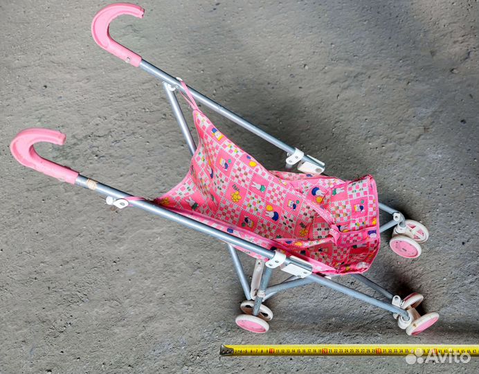 Коляска кукольная игрушечная складная игрушка детя