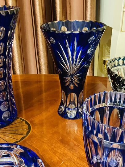 Цветной немецкий хрусталь,Mozer