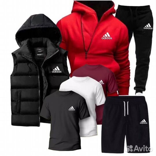 Мужской спортивный костюм с футболками