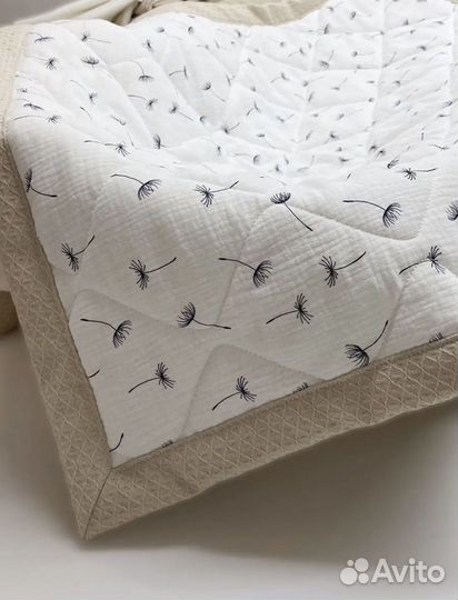 Одеяло детское на выписку, весна,осень